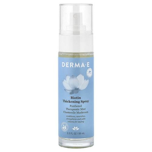 <img alt="DERMA E, Biotin Thickening Spray, 3.3 fl oz (99 ml)" title="DERMA E, Biotin Thickening Spray, 3.3 fl oz (99 ml),030985087512"