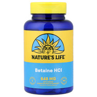 <img alt="Natures Life, Betaine HCl with Pepsin, 100 Capsules" title="Natures Life, Betaine HCl with Pepsin, 100 Capsules,040647004092"