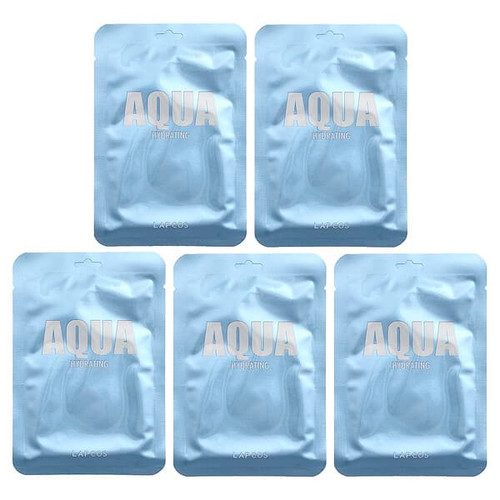 <img alt="Lapcos, Hydrating Beauty Sheet Mask Set, Aqua, 5 Sheets, 1.01 fl oz (30 ml) Each" title="Lapcos, Hydrating Beauty Sheet Mask Set, Aqua, 5 Sheets, 1.01 fl oz (30 ml) Each,818929020845"