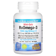 <img alt="Natural Factors, RxOmega-3 Mini-Gels, 60 Softgels (530 mg per Softgel)" title="Natural Factors, RxOmega-3 Mini-Gels, 60 Softgels (530 mg per Softgel),068958354941"