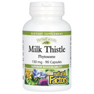 <img alt="Natural Factors, HerbalFactors, Milk Thistle, 150 mg, 90 Capsules" title="Natural Factors, HerbalFactors, Milk Thistle, 150 mg, 90 Capsules,068958048000"