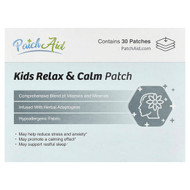 <img alt="PatchAid, Kids Relax & Calm Patch, 30 Patches" title="PatchAid, Kids Relax & Calm Patch, 30 Patches,038407585851"