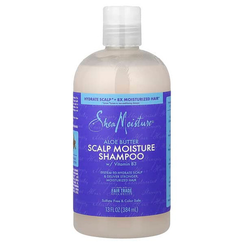 <img alt="SheaMoisture, Scalp Moisture Shampoo, Aloe Butter, 13 fl oz (384 ml)" title="SheaMoisture, Scalp Moisture Shampoo, Aloe Butter, 13 fl oz (384 ml),764302023074"