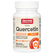 <img alt="Jarrow Formulas, Vegan Quercetin, 500 mg, 30 Veggie Capsules" title="Jarrow Formulas, Vegan Quercetin, 500 mg, 30 Veggie Capsules,790011141235"