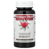 <img alt="Kroeger Herb Co, Serenity, 100 Vegetarian Capsules" title="Kroeger Herb Co, Serenity, 100 Vegetarian Capsules,696916100325"