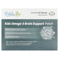 <img alt="PatchAid, Kids Omega-3 Brain Support Patch, 30 Patches" title="PatchAid, Kids Omega-3 Brain Support Patch, 30 Patches,038407585899"