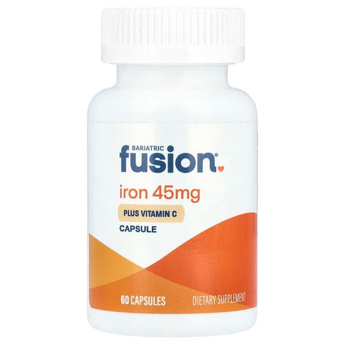 <img alt="Bariatric Fusion, Iron With Vitamin C, 45 mg, 60 Capsules" title="Bariatric Fusion, Iron With Vitamin C, 45 mg, 60 Capsules,810030381259"
