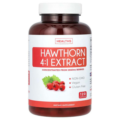 <img alt="Healths Harmony, Hawthorn 4-1 Extract, 120 Capsules (665 mg per Capsule)" title="Healths Harmony, Hawthorn 4-1 Extract, 120 Capsules (665 mg per Capsule),850006500048"