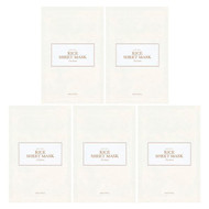 <img alt="Im From, Rice Beauty Sheet Mask, 5 Sheets, 0.67 fl oz (20 ml) Each" title="Im From, Rice Beauty Sheet Mask, 5 Sheets, 0.67 fl oz (20 ml) Each,8809525932801"