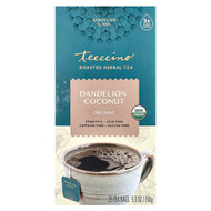 <img alt="Teeccino, Organic Roasted Herbal Tea, Dandelion Coconut, Caffeine Free, 25 Tea Bags, 5.3 oz (150 g)" title="Teeccino, Organic Roasted Herbal Tea, Dandelion Coconut, Caffeine Free, 25 Tea Bags, 5.3 oz (150 g),795239433414"