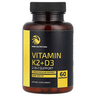<img alt="Nobi Nutrition, Vitamin K2 + D3, 60 Capsules" title="Nobi Nutrition, Vitamin K2 + D3, 60 Capsules,850018274166"