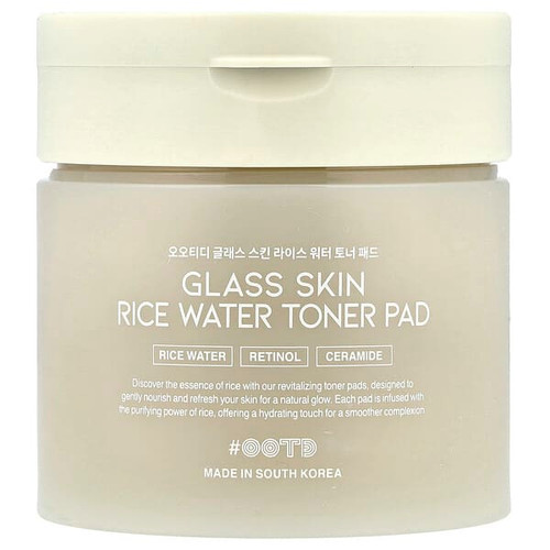 <img alt="OOTD, Glass Skin Rice Water Toner Pad, 70 Pads" title="OOTD, Glass Skin Rice Water Toner Pad, 70 Pads,8809349813379"