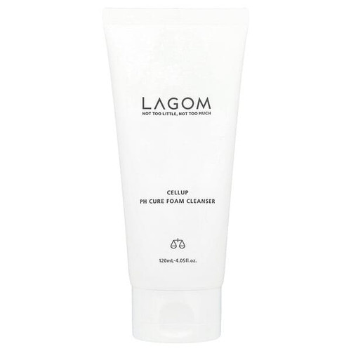 <img alt="LAGOM, Cellup pH Cure Foam Cleanser, 4.05 fl oz (120 ml)" title="LAGOM, Cellup pH Cure Foam Cleanser, 4.05 fl oz (120 ml),8809450980762"