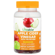 <img alt="Lifeable, Apple Cider Vinegar Gummies, Apple , 60 Gummies" title="Lifeable, Apple Cider Vinegar Gummies, Apple , 60 Gummies,810102731357"