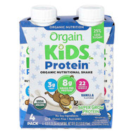 <img alt="Orgain, Kids Protein, Organic Nutritional Shake, Vanilla, 4 Pack, 8.25 fl oz (244 ml) Each" title="Orgain, Kids Protein, Organic Nutritional Shake, Vanilla, 4 Pack, 8.25 fl oz (244 ml) Each,851770003094"