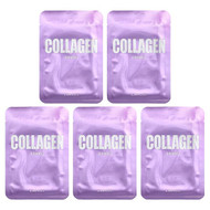 <img alt="Lapcos, Collagen Firming Beauty Sheet Mask Set, 5 Sheets, 0.84 fl oz (25 ml) Each" title="Lapcos, Collagen Firming Beauty Sheet Mask Set, 5 Sheets, 0.84 fl oz (25 ml) Each,818929020869"