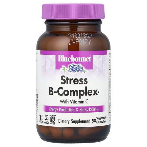 <img alt="Bluebonnet Nutrition, Stress B-Complex With Vitamin C, 50 Vegetable Capsules" title="Bluebonnet Nutrition, Stress B-Complex With Vitamin C, 50 Vegetable Capsules,743715004221"