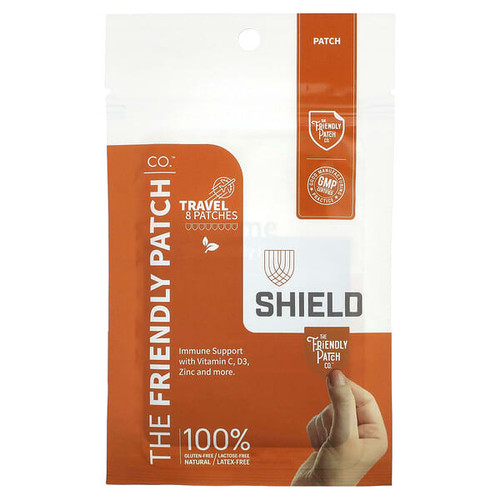 <img alt="The Friendly Patch, Shield, Immune Patch, 8 Patches" title="The Friendly Patch, Shield, Immune Patch, 8 Patches,850031081222"