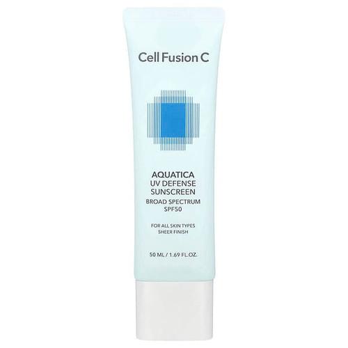 <img alt="Cell Fusion C, Aquatica UV Defense Sunscreen, For All Skin Types, SPF 50, 1.69 fl oz (50 ml)" title="Cell Fusion C, Aquatica UV Defense Sunscreen, For All Skin Types, SPF 50, 1.69 fl oz (50 ml),8809694627324"