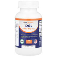 <img alt="Vitamatic, DGL, 200 Vegetable Capsules" title="Vitamatic, DGL, 200 Vegetable Capsules,810078475033"