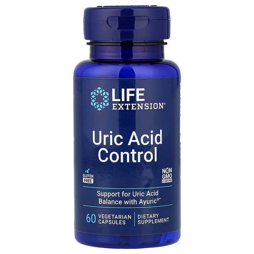 <img alt="Life Extension, Uric Acid Control, 60 Vegetarian Capsules" title="Life Extension, Uric Acid Control, 60 Vegetarian Capsules,737870192169"