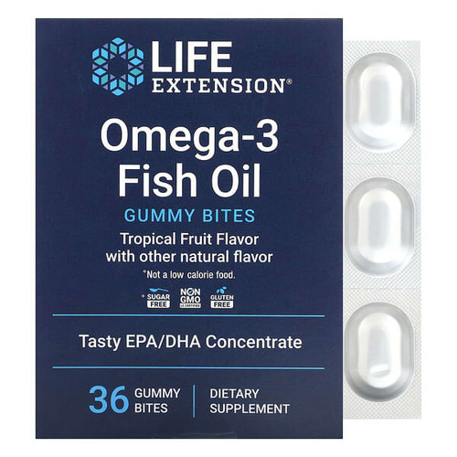 <img alt="Life Extension, Omega-3 Fish Oil Gummy Bites, Tropical Fruit, 36 Gummy Bites (750 mg per Gummy Bite)" title="Life Extension, Omega-3 Fish Oil Gummy Bites, Tropical Fruit, 36 Gummy Bites (750 mg per Gummy Bite),737870250838"