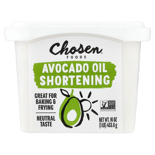 <img alt="Chosen Foods, Avocado Oil Shortening, 16 oz (453.6 g)" title="Chosen Foods, Avocado Oil Shortening, 16 oz (453.6 g),815074020904"