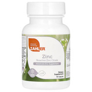 <img alt="Zahler, Zinc, Bioactive Zinc Citrate, 90 Capsules (50 mg per Capsule)" title="Zahler, Zinc, Bioactive Zinc Citrate, 90 Capsules (50 mg per Capsule),848998082208"