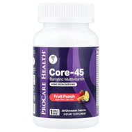 <img alt="ProCare Health, Core-45, Bariatric Multivitamin, Fruit Punch, 30 Chewable Tablets" title="ProCare Health, Core-45, Bariatric Multivitamin, Fruit Punch, 30 Chewable Tablets,850067388265"
