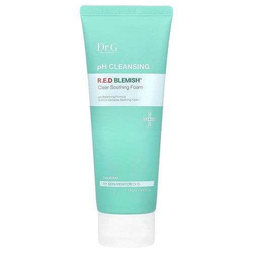 <img alt="Dr. G, pH Cleansing R.E.D Blemish Clear Soothing Foam, 5.07 fl oz (150 ml)" title="Dr. G, pH Cleansing R.E.D Blemish Clear Soothing Foam, 5.07 fl oz (150 ml),8809695360527"