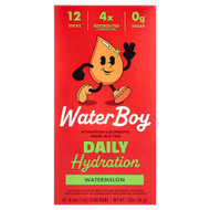 <img alt="Waterboy, Daily Hydration, Electrolyte Drink Mix, Watermelon, 12 Stick Packs, 0.11 oz (3 g) Each" title="Waterboy, Daily Hydration, Electrolyte Drink Mix, Watermelon, 12 Stick Packs, 0.11 oz (3 g) Each,850038437695"