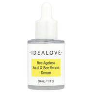 <img alt="Idealove, Bee Ageless, Snail & Bee Venom Serum, 1 fl oz (30 ml)" title="Idealove, Bee Ageless, Snail & Bee Venom Serum, 1 fl oz (30 ml),898220019588"