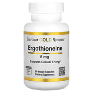 <img alt="California Gold Nutrition, Ergothioneine, 5 mg, 90 Veggie Capsules" title="California Gold Nutrition, Ergothioneine, 5 mg, 90 Veggie Capsules,898220022694"