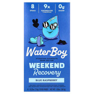 <img alt="Waterboy, Weekend Recovery, Hydration Electrolyte Drink Mix, Blue Raspberry, 8 Stick Packs, 0.25 oz (7 g) Each" title="Waterboy, Weekend Recovery, Hydration Electrolyte Drink Mix, Blue Raspberry, 8 Stick Packs, 0.25 oz (7 g) Each,850038437602"