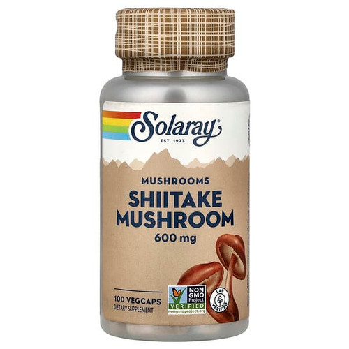 <img alt="Solaray, Mushrooms, Shiitake Mushroom, 600 mg, 100 VegCaps" title="Solaray, Mushrooms, Shiitake Mushroom, 600 mg, 100 VegCaps,076280015805"
