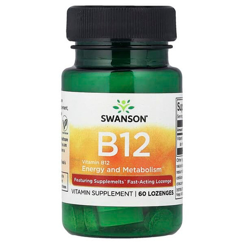 <img alt="Swanson Vitamins, Vitamin B12, 60 Lozenges (5,000 mcg per Lozenge)" title="Swanson Vitamins, Vitamin B12, 60 Lozenges (5,000 mcg per Lozenge),087614028422"