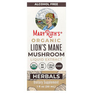 <img alt="MaryRuths, Organic Lions Mane Mushroom Liquid Extract, Alcohol Free, 1 fl oz (30 ml)" title="MaryRuths, Organic Lions Mane Mushroom Liquid Extract, Alcohol Free, 1 fl oz (30 ml),850018471695"