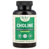 <img alt="Nested Naturals, Choline, 90 Vegan Capsules (250 mg per Capsule)" title="Nested Naturals, Choline, 90 Vegan Capsules (250 mg per Capsule),852446007125"