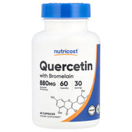 <img alt="Nutricost, Quercetin with Bromelain, 60 Capsules" title="Nutricost, Quercetin with Bromelain, 60 Capsules,810139574347"