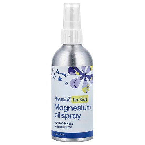 <img alt="Asutra, Kids, Magnesium Oil Spray, 4 fl oz (118 ml)" title="Asutra, Kids, Magnesium Oil Spray, 4 fl oz (118 ml),850016538932"
