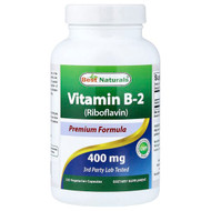 <img alt="Best Naturals, Vitamin B-2 (Riboflavin), 400 mg, 120 Vegetarian Capsules" title="Best Naturals, Vitamin B-2 (Riboflavin), 400 mg, 120 Vegetarian Capsules,817716014975"