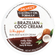 <img alt="Palmers, Coconut Oil Formula with Vitamin E, Brazilian Coco Cream, Whipped, 8.8 oz (250 g)" title="Palmers, Coconut Oil Formula with Vitamin E, Brazilian Coco Cream, Whipped, 8.8 oz (250 g),010181032875"