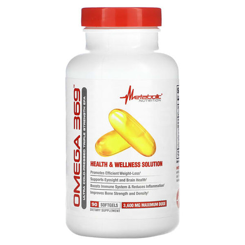 <img alt="Metabolic Nutrition, Omega 369, 90 Softgels (1,200 mg per Softgel)" title="Metabolic Nutrition, Omega 369, 90 Softgels (1,200 mg per Softgel),764779355906"