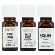 <img alt="Aura Cacia, A Walk In The Woods Kit, Pure Essential Oil Blends, 3 Bottles, 0.25 fl oz (7.4 ml) Each" title="Aura Cacia, A Walk In The Woods Kit, Pure Essential Oil Blends, 3 Bottles, 0.25 fl oz (7.4 ml) Each,051381991210"