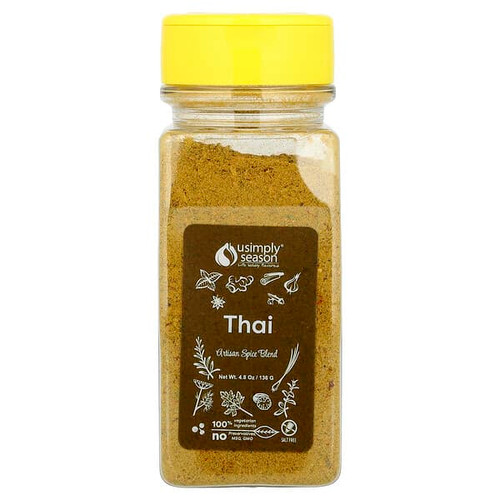 <img alt="USimplySeason, Artisan Spice Blend, Thai, 4.8 oz (136 g)" title="USimplySeason, Artisan Spice Blend, Thai, 4.8 oz (136 g),852713005502"