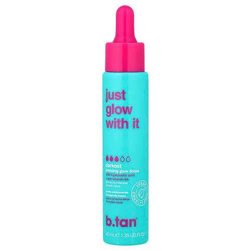 <img alt="b.tan, Just Glow With It, Bronzing Glow Drops, Darkest , 1.35 fl oz (40 ml)" title="b.tan, Just Glow With It, Bronzing Glow Drops, Darkest , 1.35 fl oz (40 ml),9347108050157"