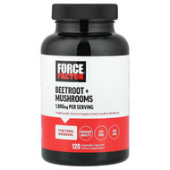 <img alt="Force Factor, Beetroot + Mushrooms, 120 Vegetable Capsules" title="Force Factor, Beetroot + Mushrooms, 120 Vegetable Capsules,810126661722"