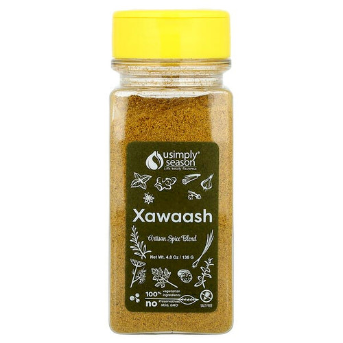 <img alt="USimplySeason, Artisan Spice Blend, Xawaash, 4.8 oz (136 g)" title="USimplySeason, Artisan Spice Blend, Xawaash, 4.8 oz (136 g),852713005571"