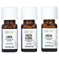 <img alt="Aura Cacia, Fresh Home, Pure Essential Oil Blends, 3 Bottles, 0.25 fl oz (7.4 ml) Each" title="Aura Cacia, Fresh Home, Pure Essential Oil Blends, 3 Bottles, 0.25 fl oz (7.4 ml) Each,051381921781"