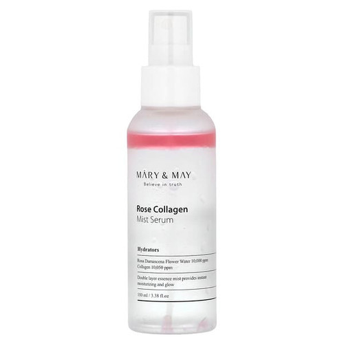 <img alt="Mary & May, Rose Collagen Mist Serum, 3.38 fl oz (100 ml)" title="Mary & May, Rose Collagen Mist Serum, 3.38 fl oz (100 ml),8809670681166"